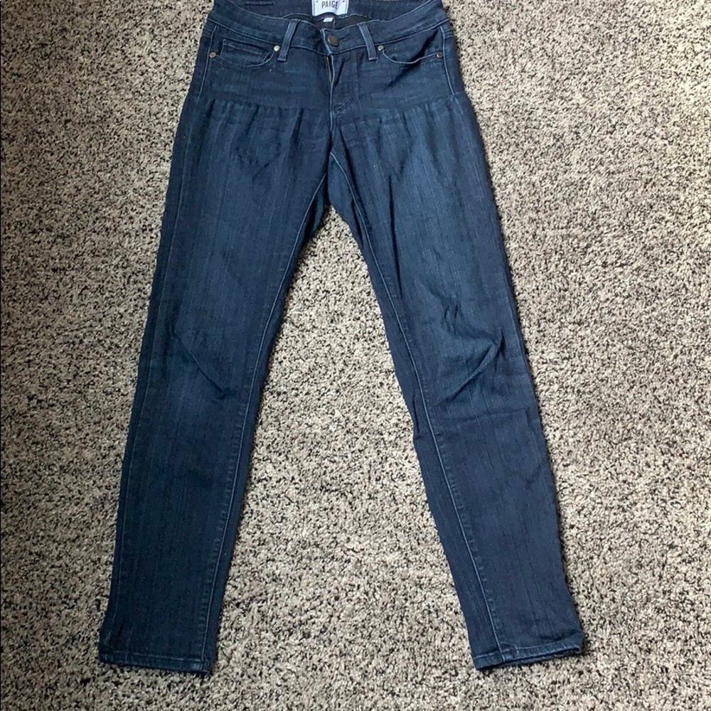 Paige Verdugo Ankle skinny jeans size 25
